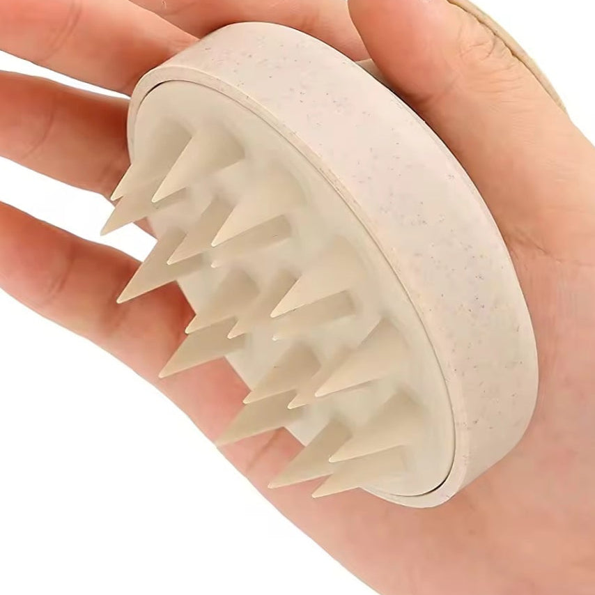 Wheat Straw Brush, Shampoo Brush, Comb Set