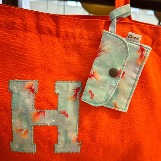 Tote Your Initials! Orange