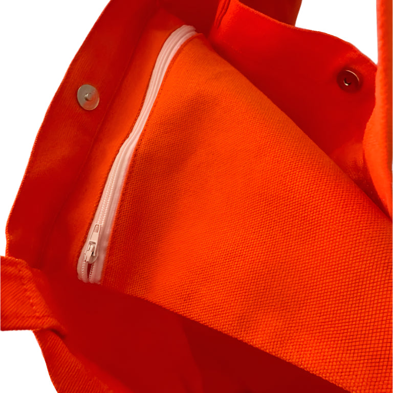 Tote Your Initials! Orange